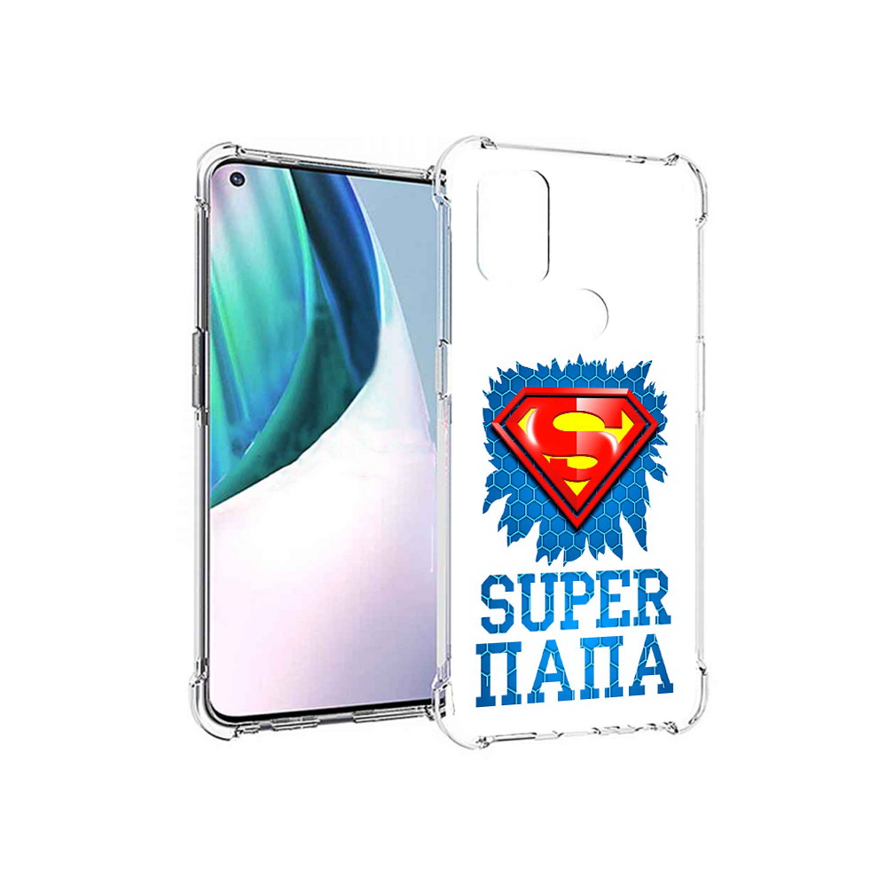 

Чехол MyPads Tocco для OnePlus Nord N10 5G Супер Папа (PT227047.129.165), Прозрачный, Tocco
