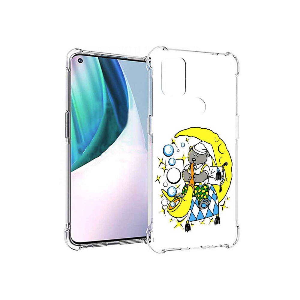 Чехол MyPads Tocco для OnePlus Nord N10 5G Сырная луна (PT227047.129.167)