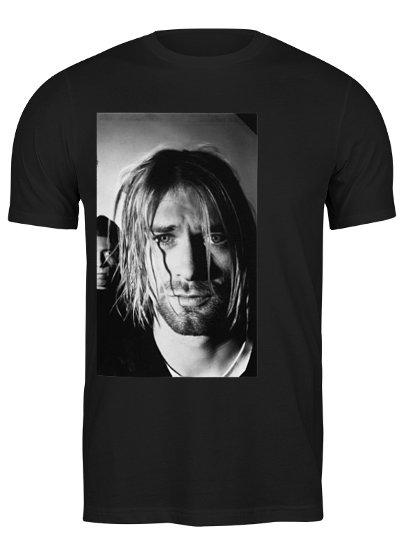 

Футболка мужская Printio Nirvana черная L, Черный, Nirvana