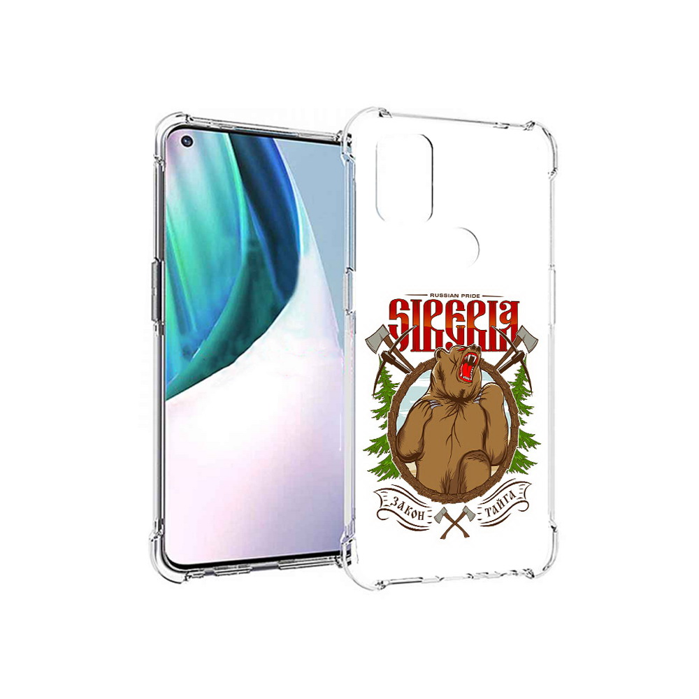 

Чехол MyPads Tocco для OnePlus Nord N10 5G Тайга (PT227047.129.168), Прозрачный, Tocco