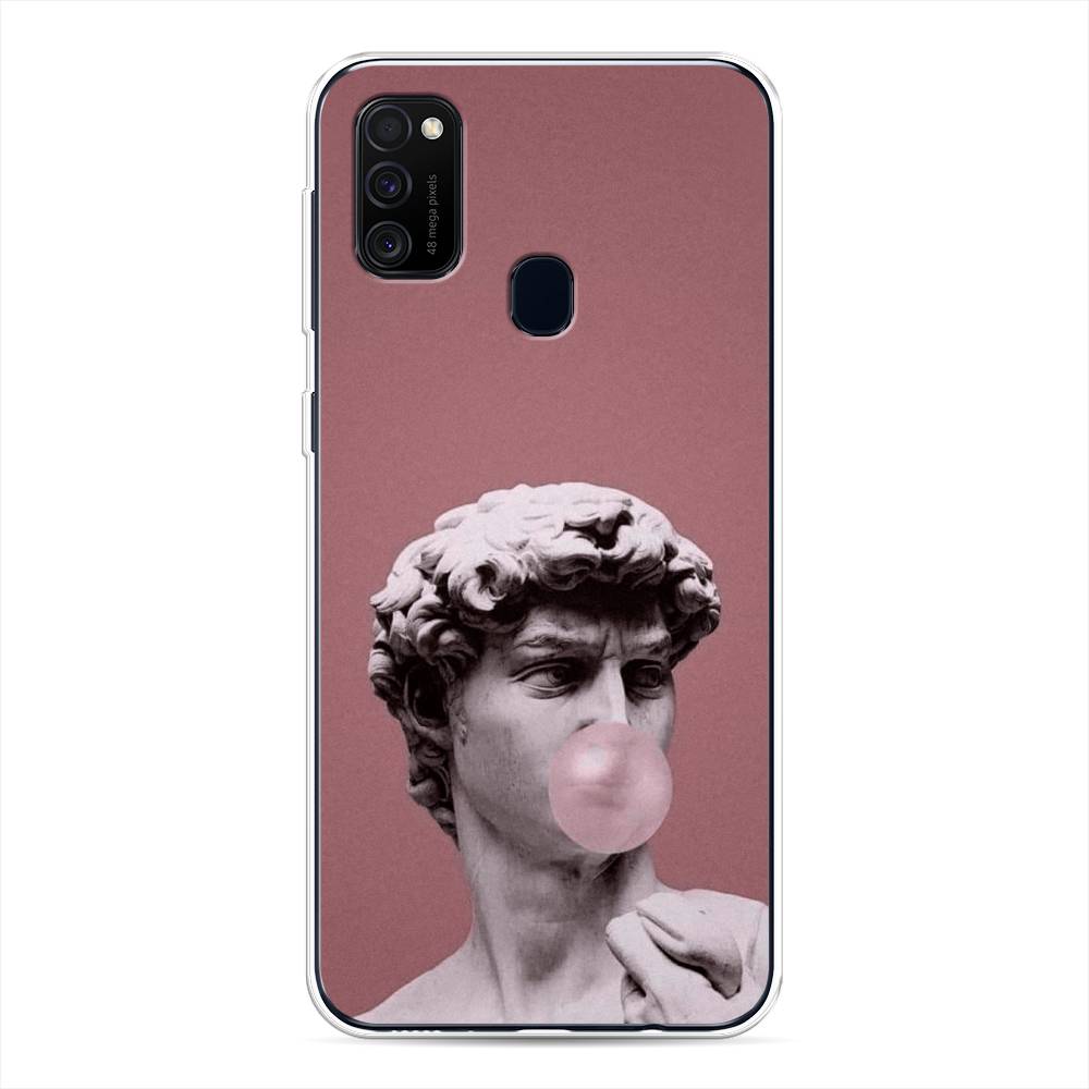 

Чехол Awog на Samsung Galaxy M30s/M21 "Modern David", Разноцветный, 29850-9