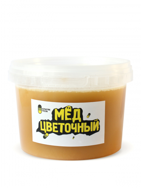 

Мед Пермские пчелы цветочный 720 г