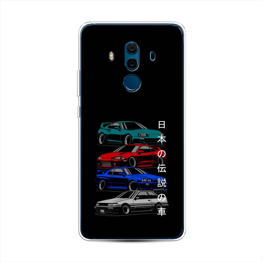 

Чехол Awog на Huawei Mate 10 Pro "JDM Legend cars", Разноцветный, 63450-5