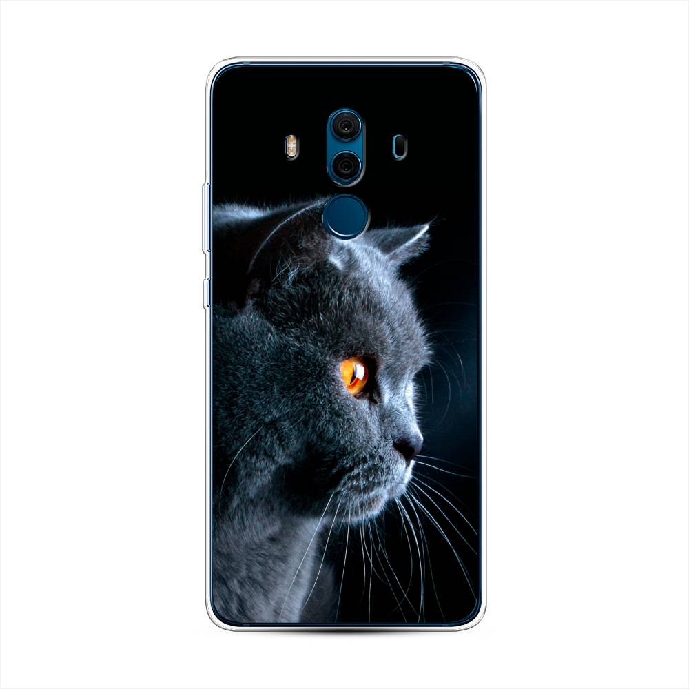 

Чехол Awog на Huawei Mate 10 Pro "Благородный кот британец", Разноцветный, 63450-2