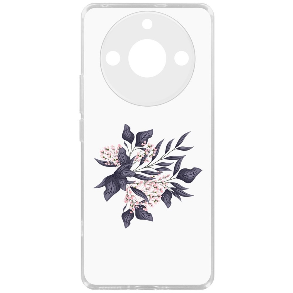 

Чехол-накладка Krutoff Clear Case Розовые бутоны для Realme 11 Pro, Прозрачный