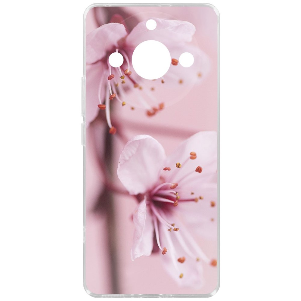 

Чехол-накладка Krutoff Clear Case Весна для Realme 11 Pro+, Прозрачный