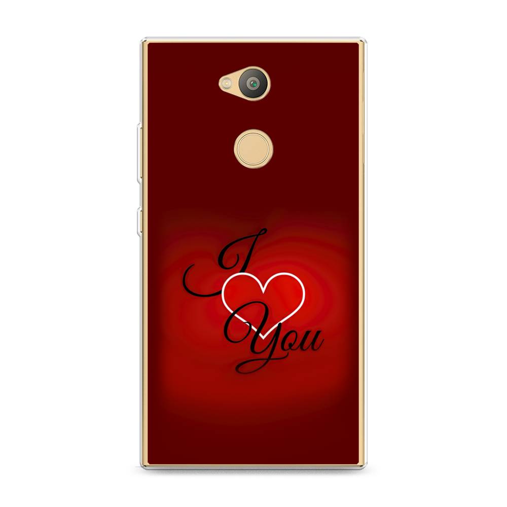 

Чехол Awog на Sony Xperia L2 "I love you 3", Разноцветный, 53450-6
