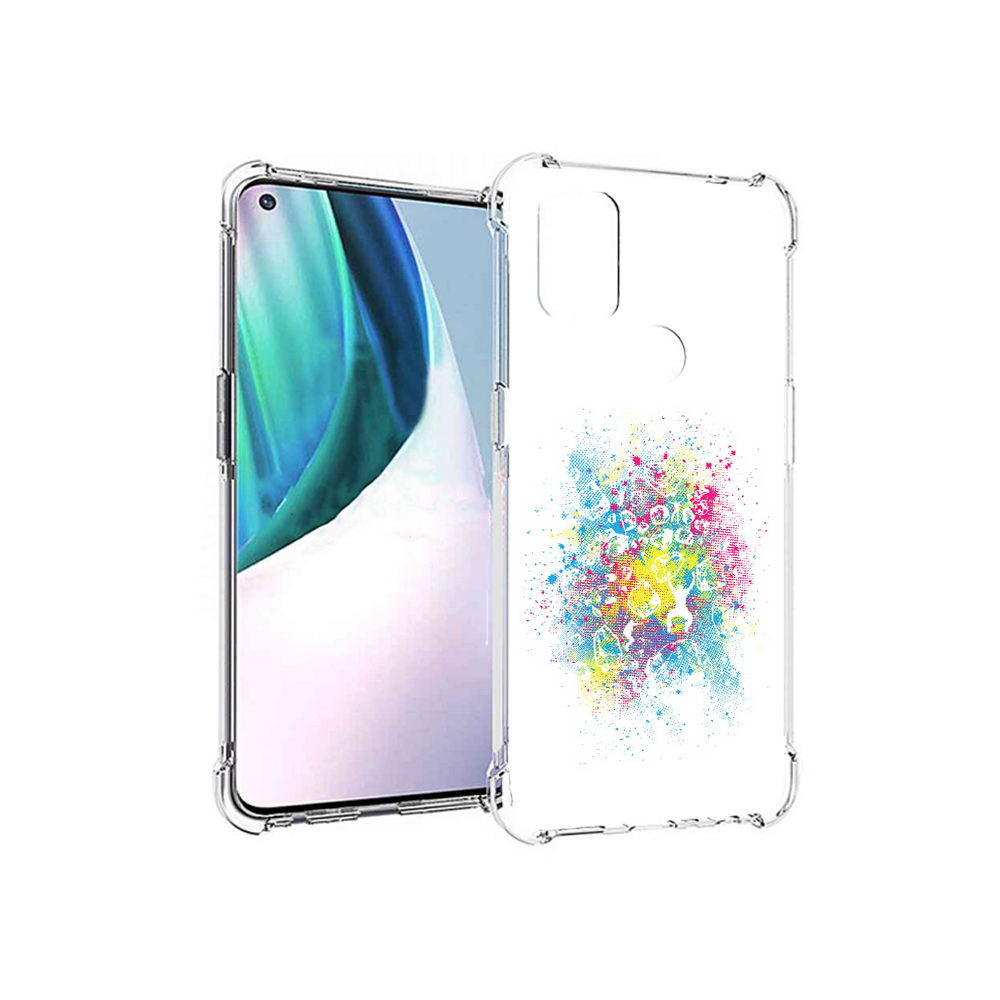 

Чехол MyPads Tocco для OnePlus Nord N10 5G акварель абстракция (PT227047.129.214), Прозрачный, Tocco