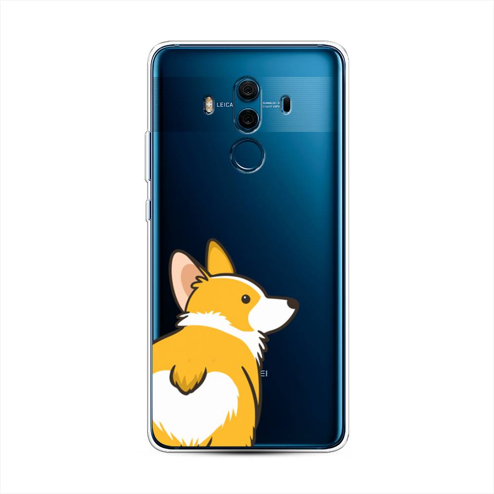

Чехол Awog на Huawei Mate 10 Pro "Корги следуй за мной", Разноцветный, 63450-2