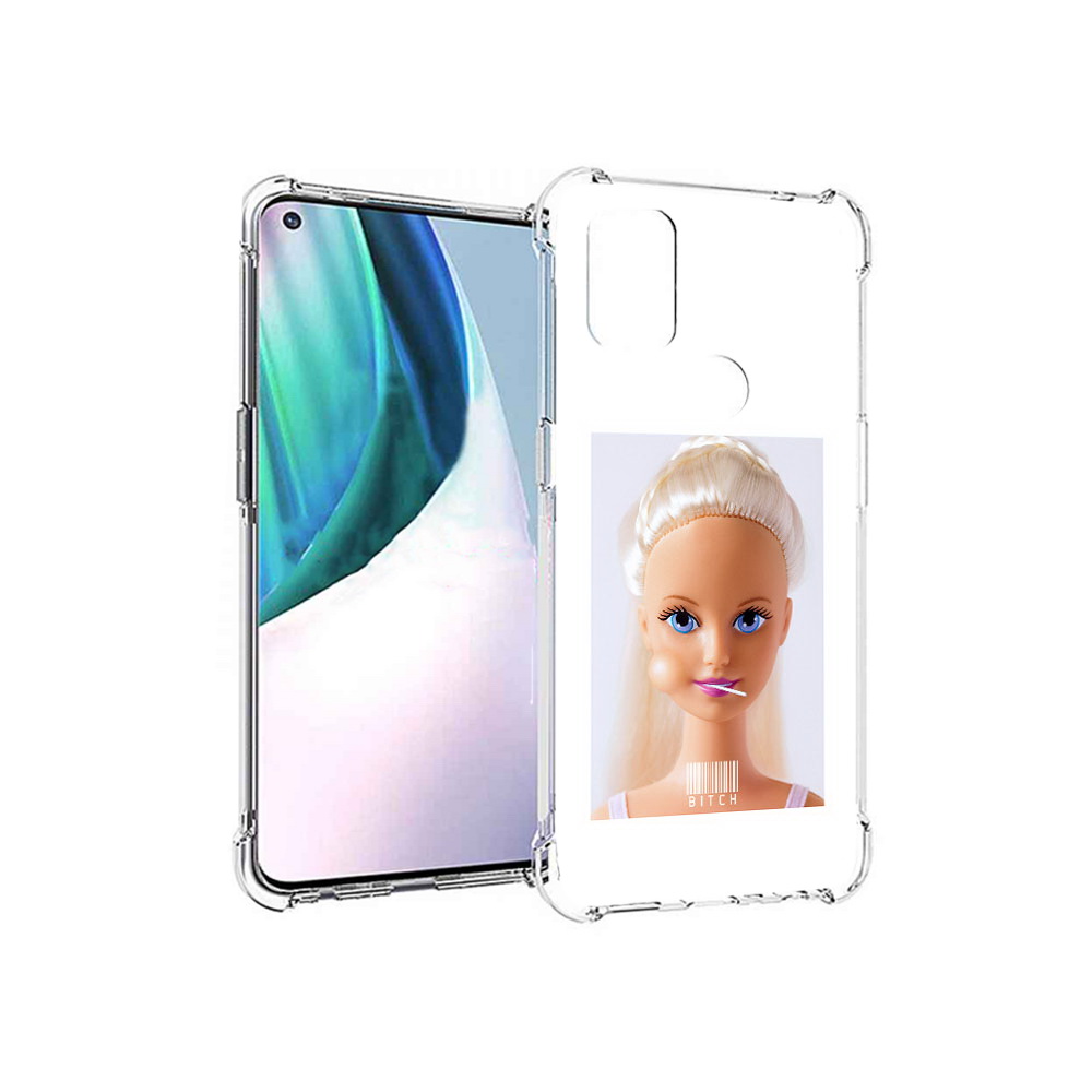 

Чехол MyPads Tocco для OnePlus Nord N10 5G барби (PT227047.129.226), Прозрачный, Tocco