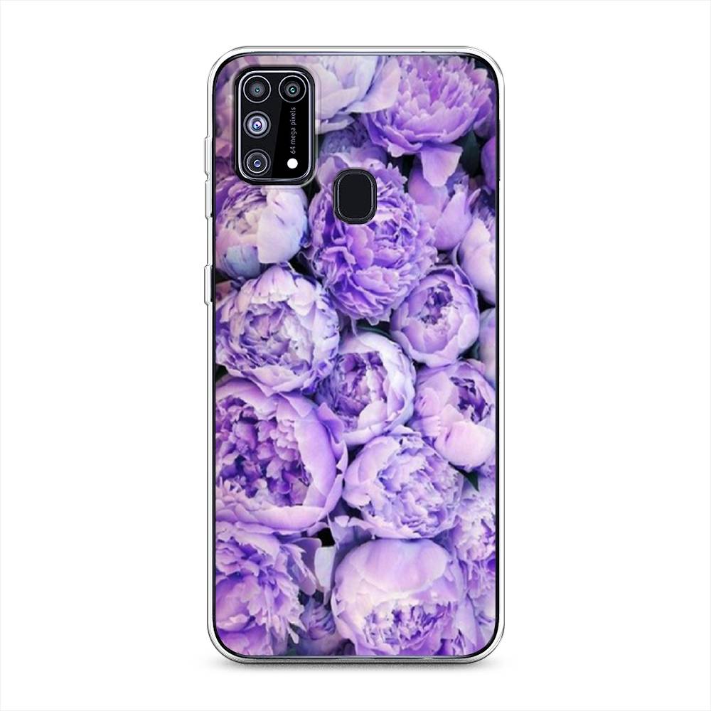 

Чехол Awog на Samsung Galaxy M31 / Самсунг M31 "Пионы сиреневые", Разноцветный, 2100750-8