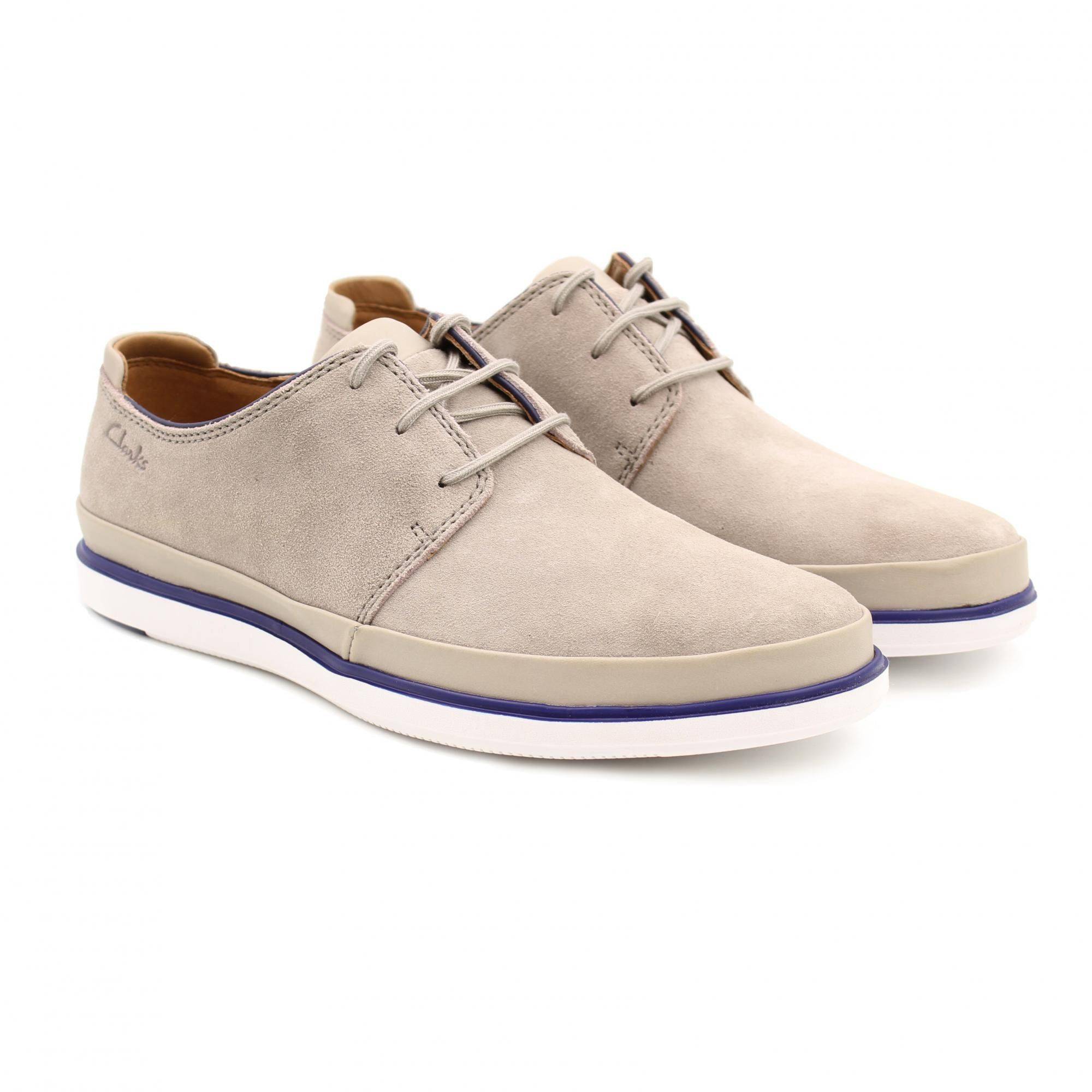 

Полуботинки мужские Clarks Bratton Lace 26159654 серые 44 EU, Bratton Lace 26159654
