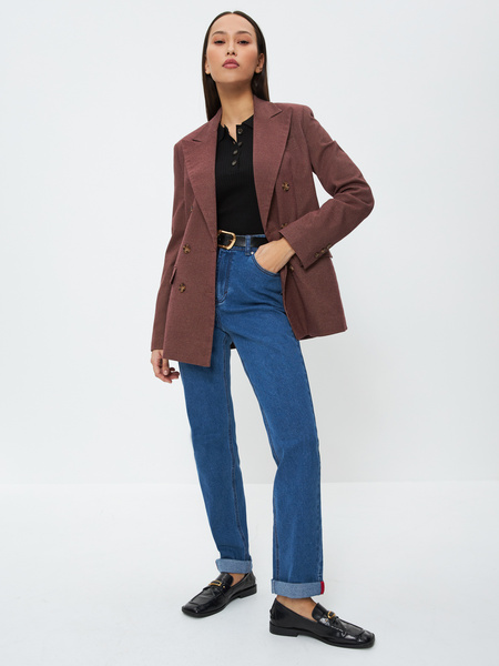 

Джинсы женские ZARINA 3122454754 синие XS, Синий, 3122454754