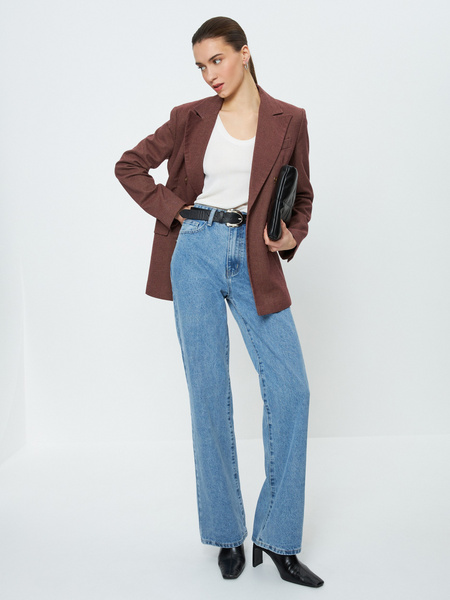 

Джинсы женские ZARINA 3123404704 голубые M, 3123404704