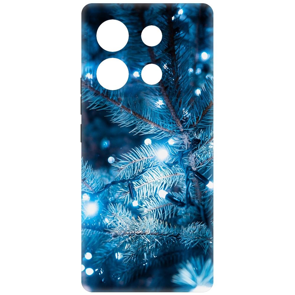 

Чехол-накладка Krutoff Soft Case Гирлянда для INFINIX Zero 30 5G черный