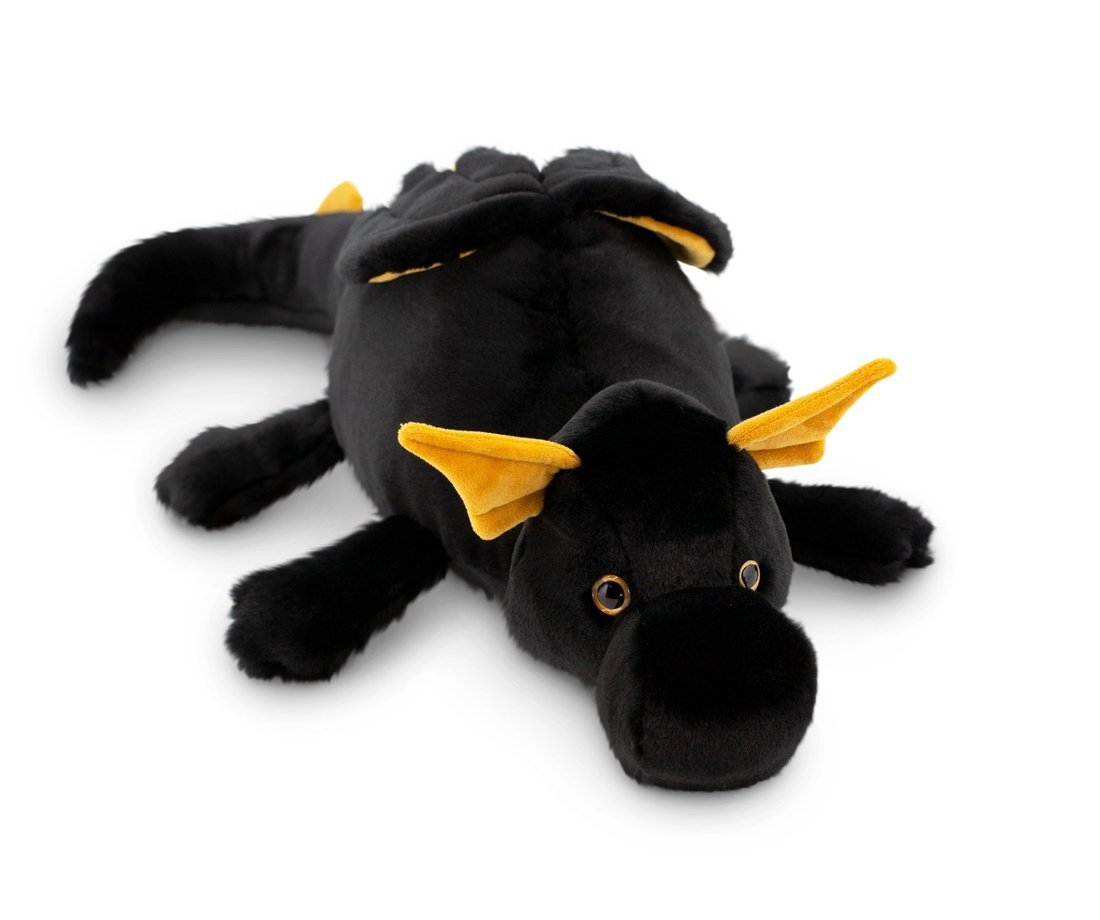 

Мягкая игрушка Orange Toys Дракон Черная Молния 65 см, 2443/65, Черный, Драконы