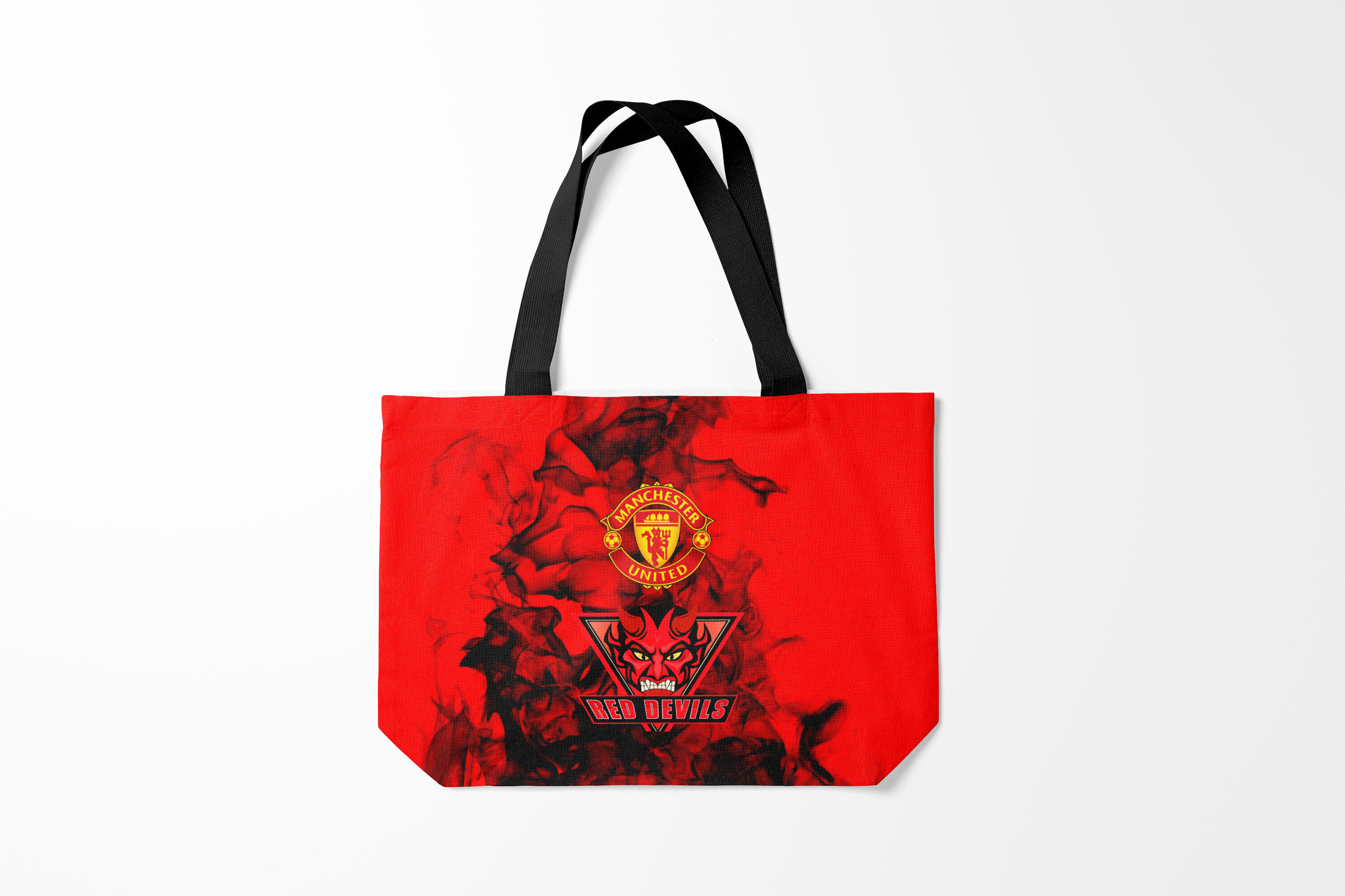 

Сумка шoппер унисекс Burnettie Manchester United, красный, Manchester United