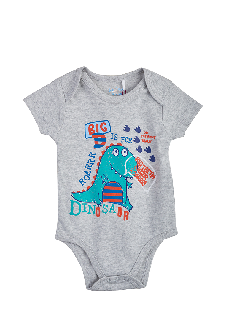 

Боди детское Kari baby SS20B03000509 серый р.68, SS20B03000509