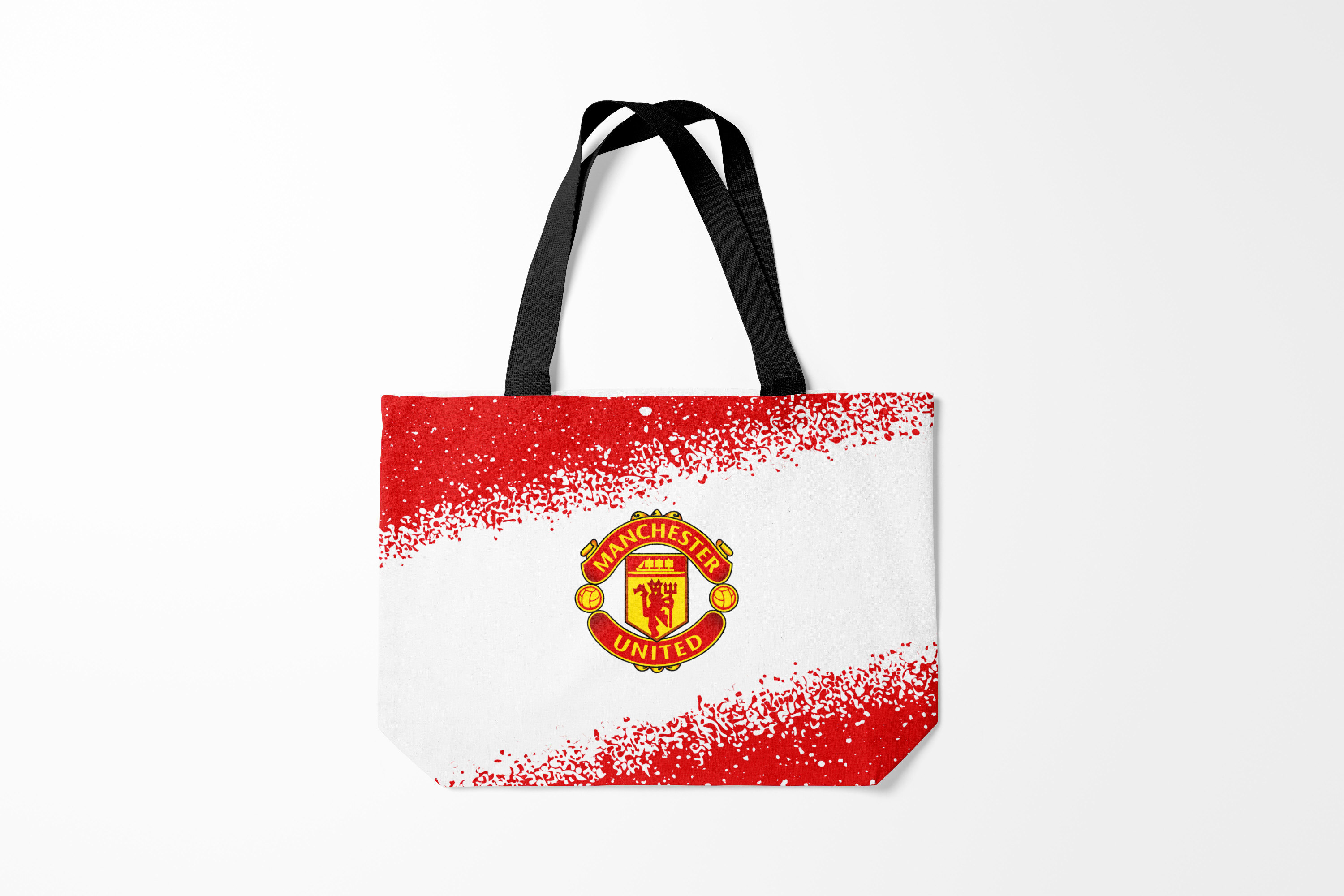 

Сумка шoппер унисекс Burnettie Manchester United, белый, Manchester United