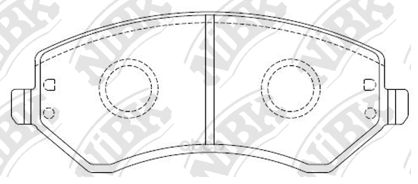 

Колодки Chrysler Grand Voyager Iv (Rg, Rs) 2.4 [2000/02-2008/12],