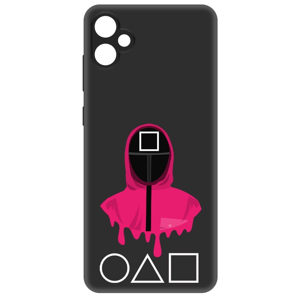 Чехол-накладка Krutoff Soft Case Игра в кальмара-Начальник для Samsung Galaxy A05 черный