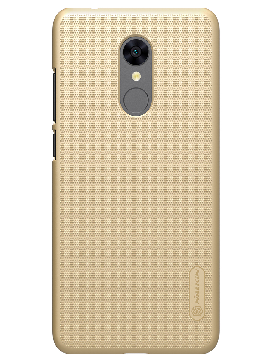 

Чехол Nillkin для Xiaomi Redmi 5 Frost Shield Gold, Золотистый, Frost Shield