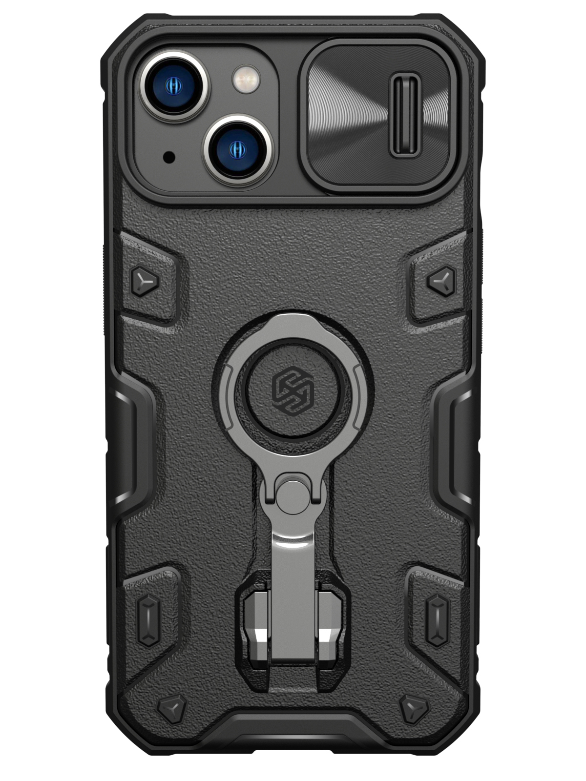 

Чехол Nillkin для iPhone 14 Plus CamShield Armor Black, Черный, CamShield Armor Pro