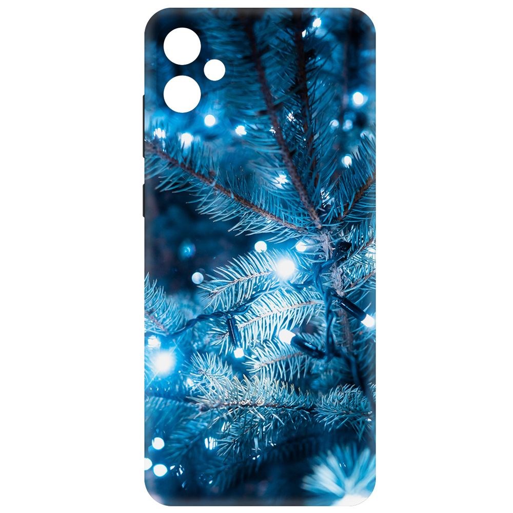 

Чехол-накладка Krutoff Soft Case Гирлянда для Samsung Galaxy A05 черный