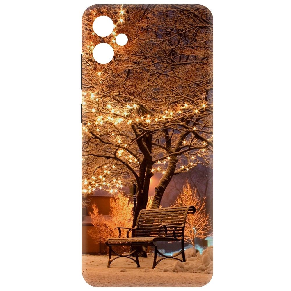 

Чехол-накладка Krutoff Soft Case Зимний парк для Samsung Galaxy A05 черный