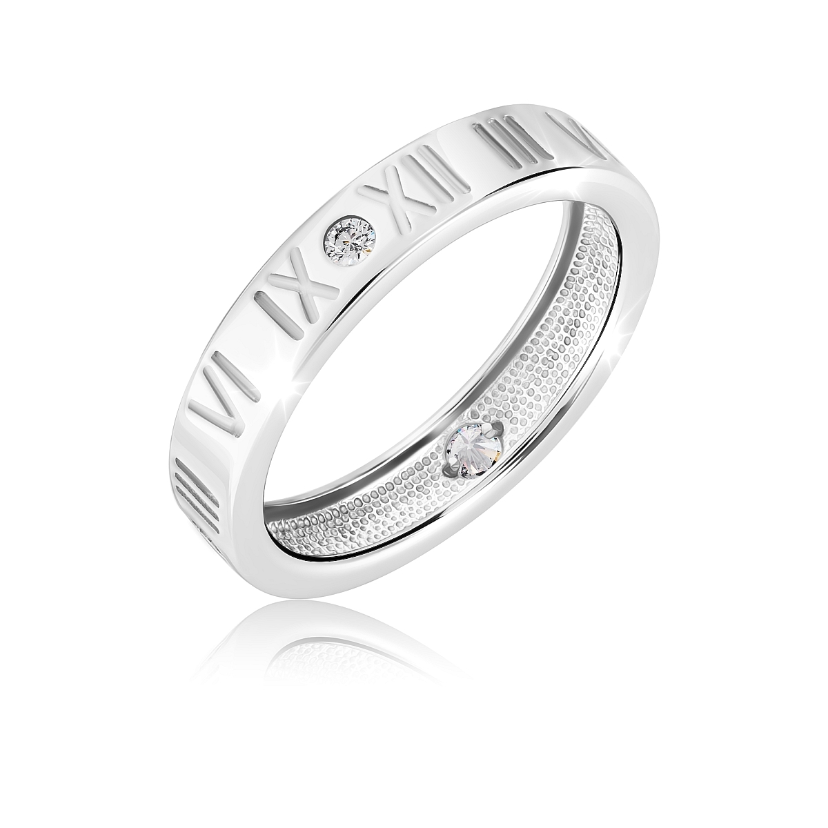 

Кольцо из серебра р. 16,5 VALTERA 118405, фианит, 118405