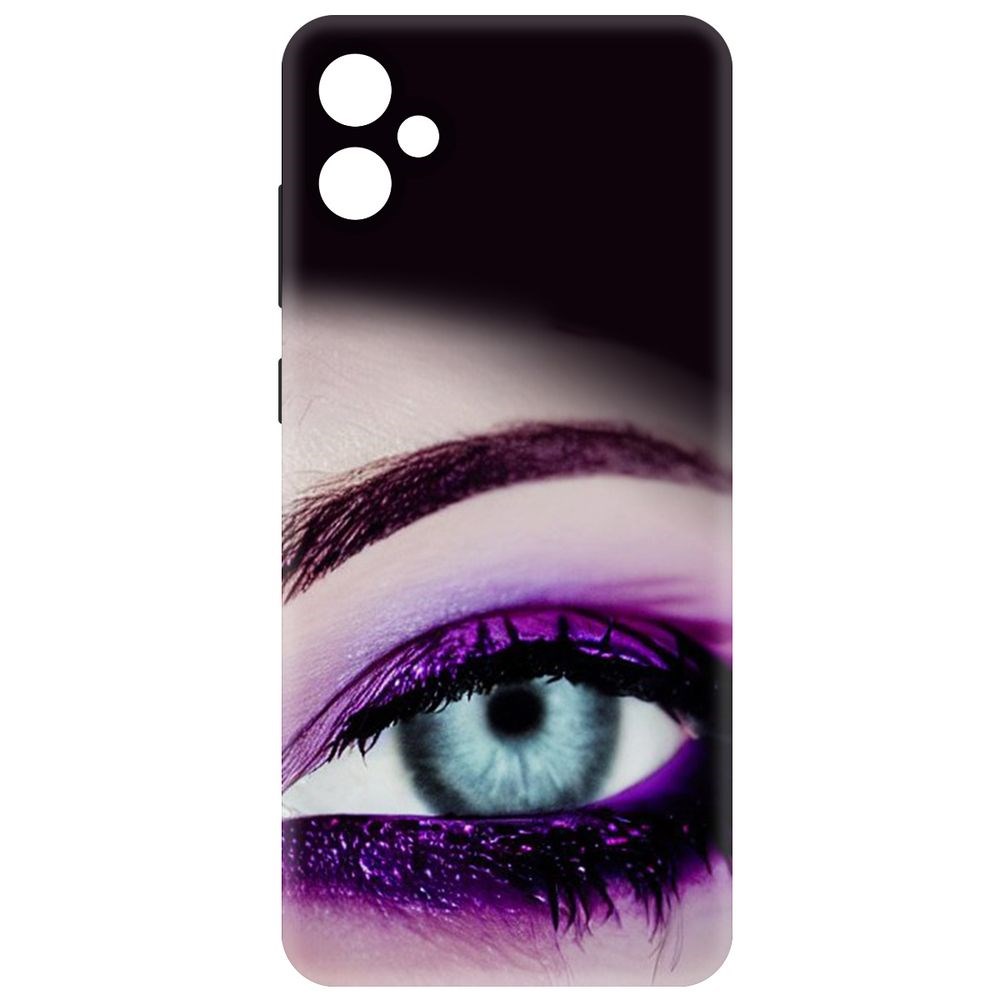 

Чехол-накладка Krutoff Soft Case Взгляд для Samsung Galaxy A05 черный