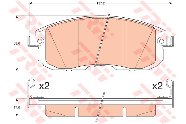 

Колодки Дисковые Передние Nissan Tiida 1.6/1.8/1.5Dci 09.07> Gdb3616