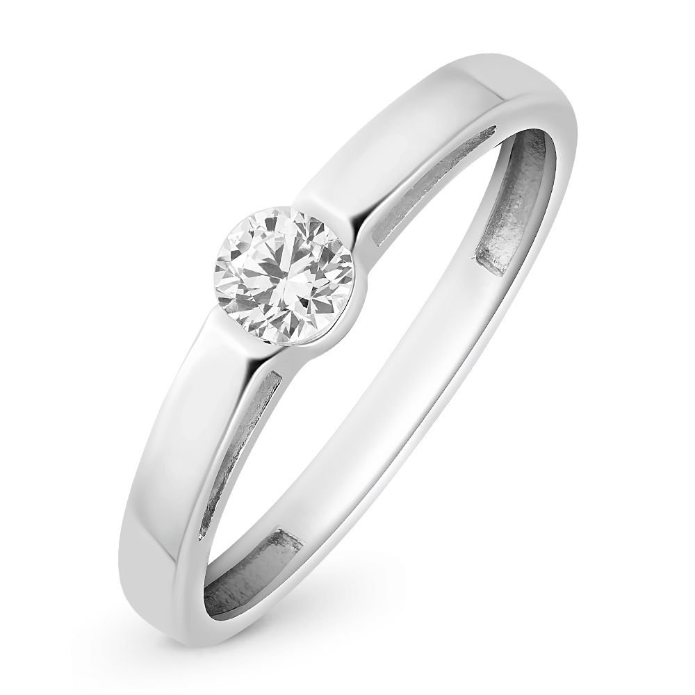

Кольцо помолвочное из серебра со Swarovski р.  585Gold 701006658, 701006658
