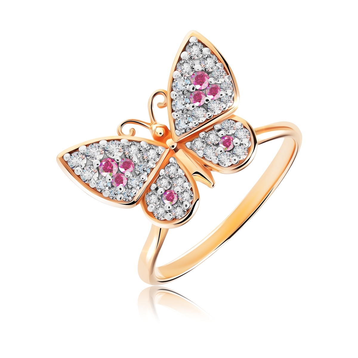 

Кольцо из серебра р. 17 VALTERA 118964, фианит, 118964