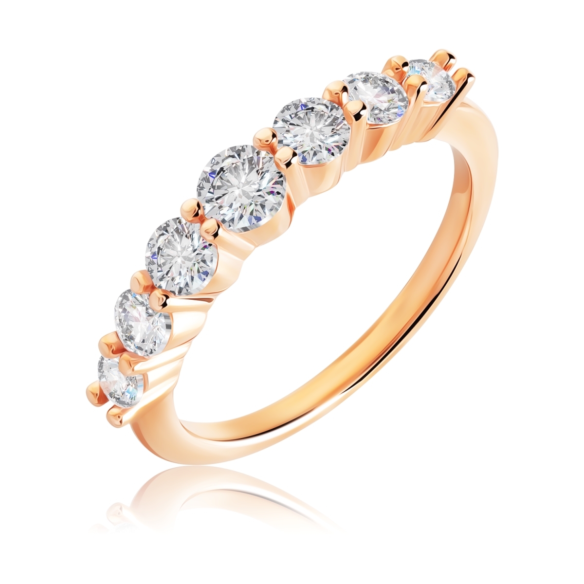 

Кольцо из серебра р. , VALTERA 119010, фианит, 119010