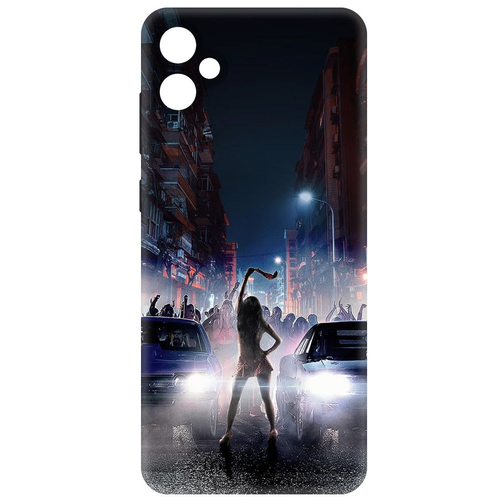 

Чехол-накладка Krutoff Soft Case Форсаж. Стритрейсинг для Samsung Galaxy A05 черный