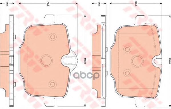 

Колодки Дисковые З. Bmw F10/F11 3.5I/5.0I/3.5D 10> Gdb1869 [34216775346]