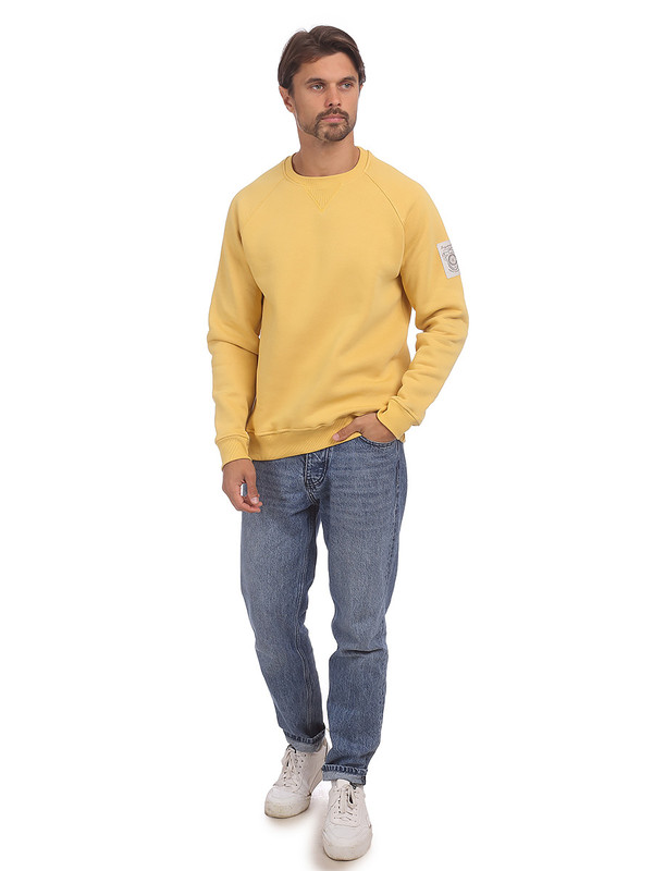 

Свитшот мужской STREET INDUSTRIES SR014 желтый XL, SR014