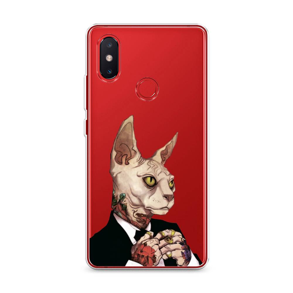 

Чехол Awog на Xiaomi Mi 8 SE "Татуированный сфинкс", Разноцветный, 33750-7