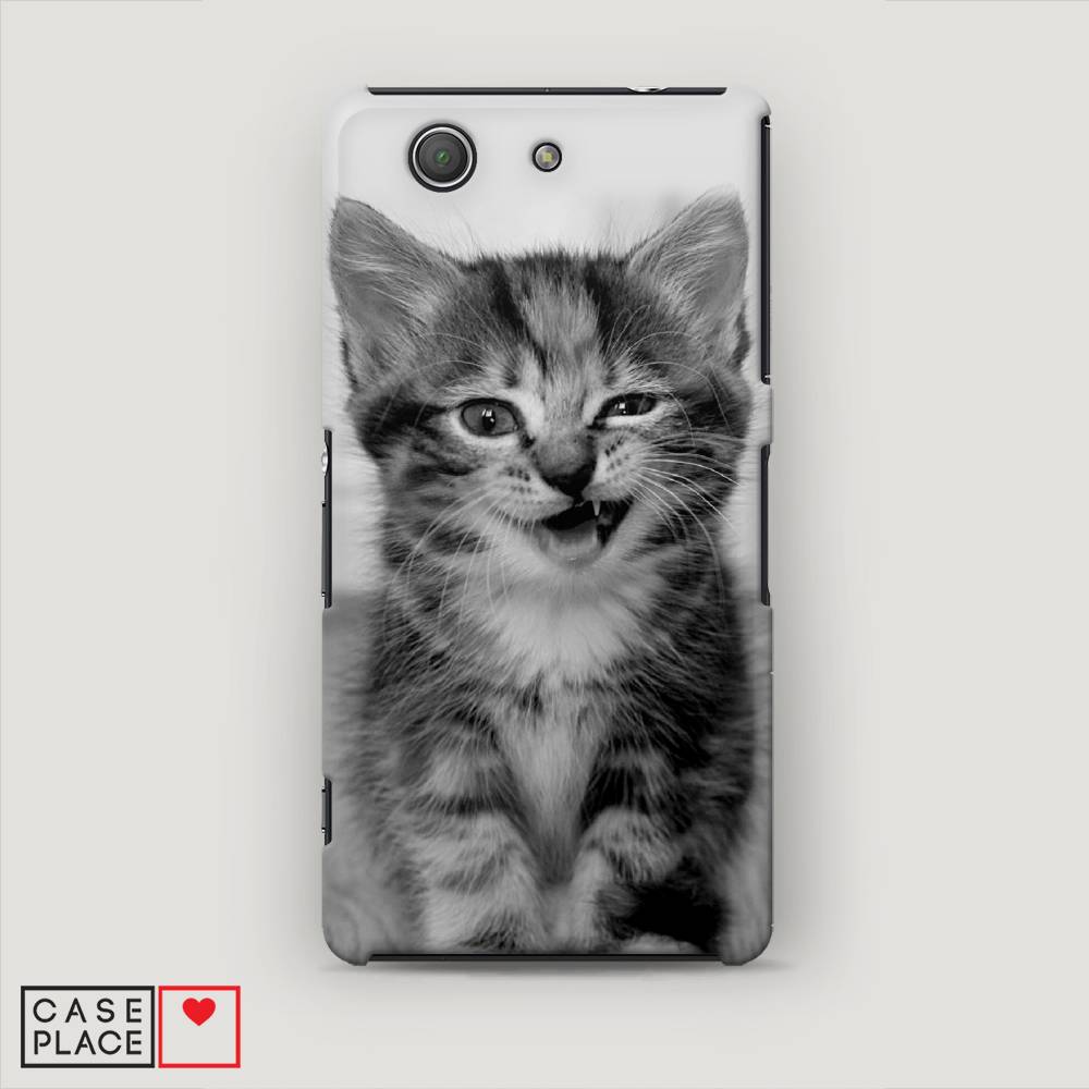 

Пластиковый чехол "Подмигивающий котенок" на Sony Xperia Z3 compact, 52020-1