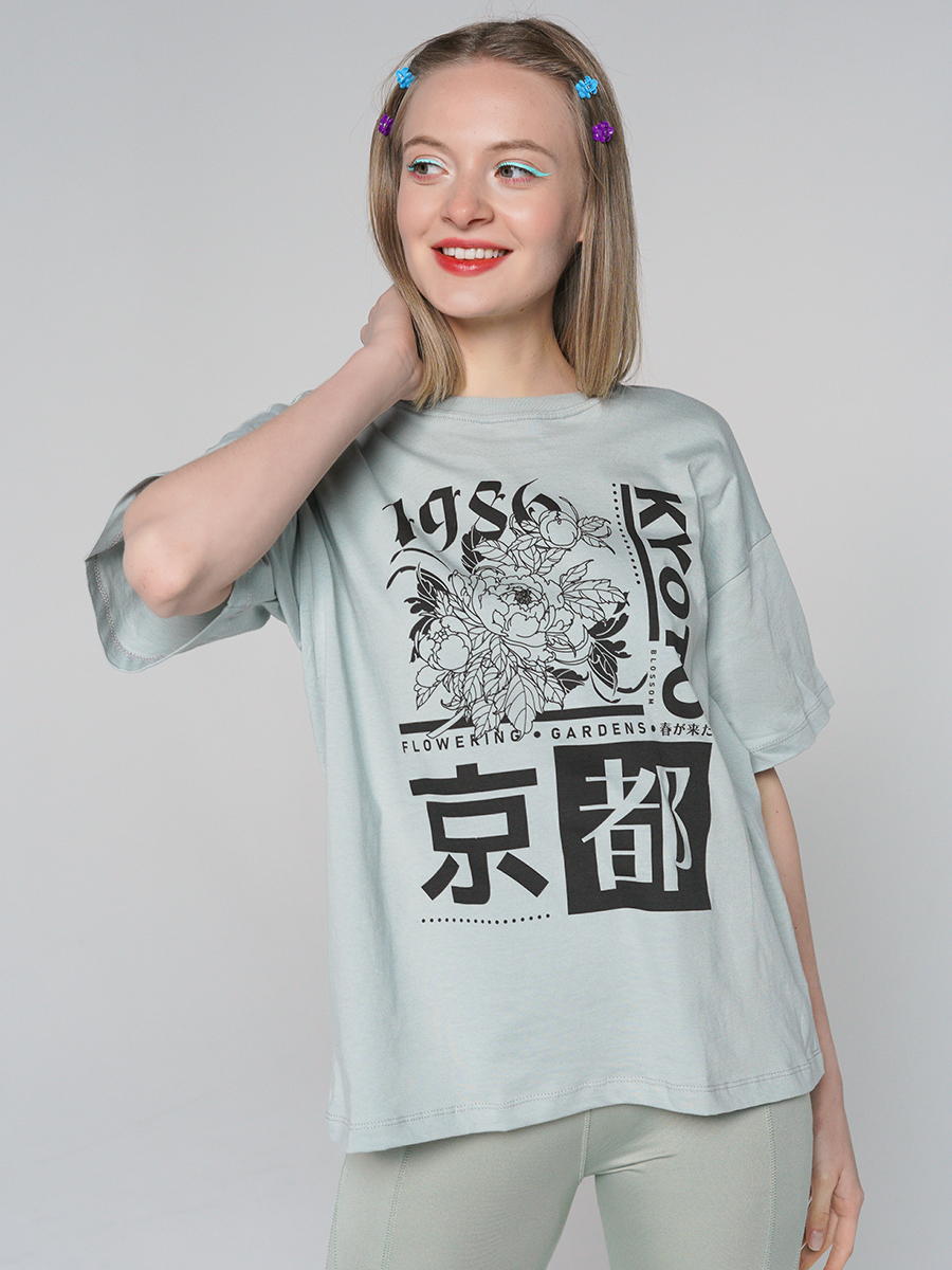 

Футболка женская ТВОЕ 86587 серая XL, 86587