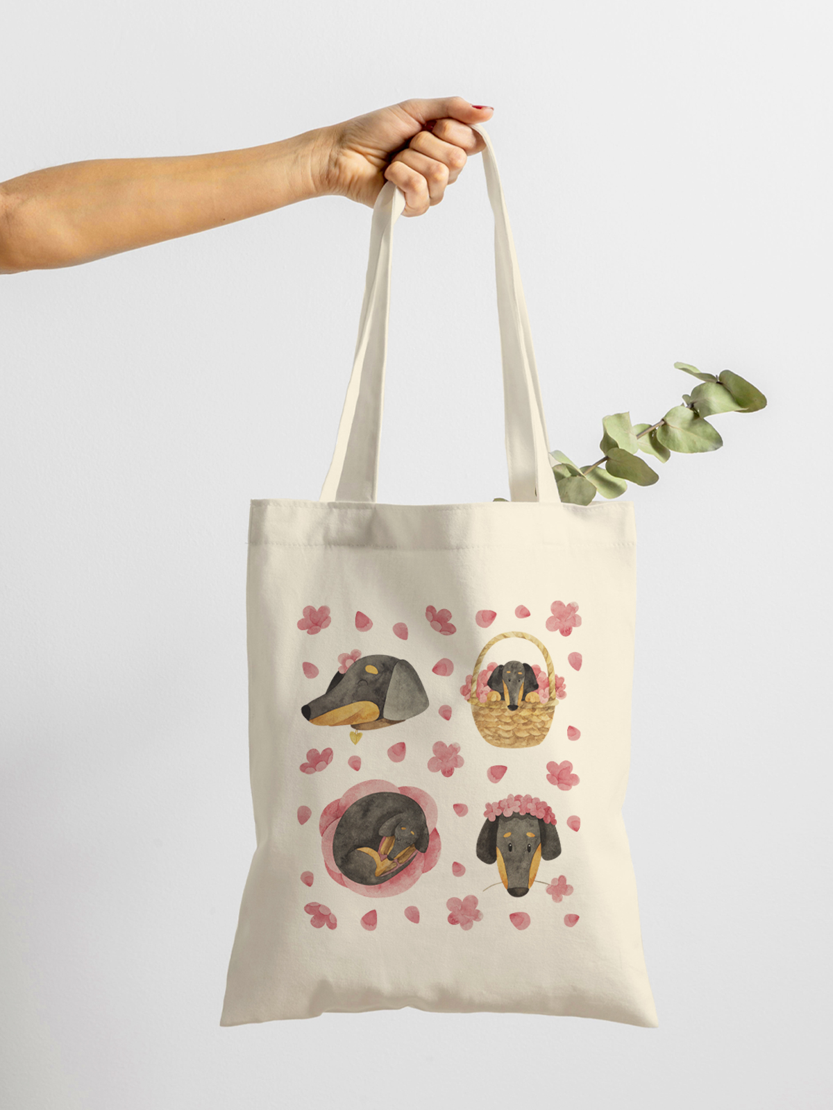 Шоппер унисекс Gerasim B-DOGS, разноцветный