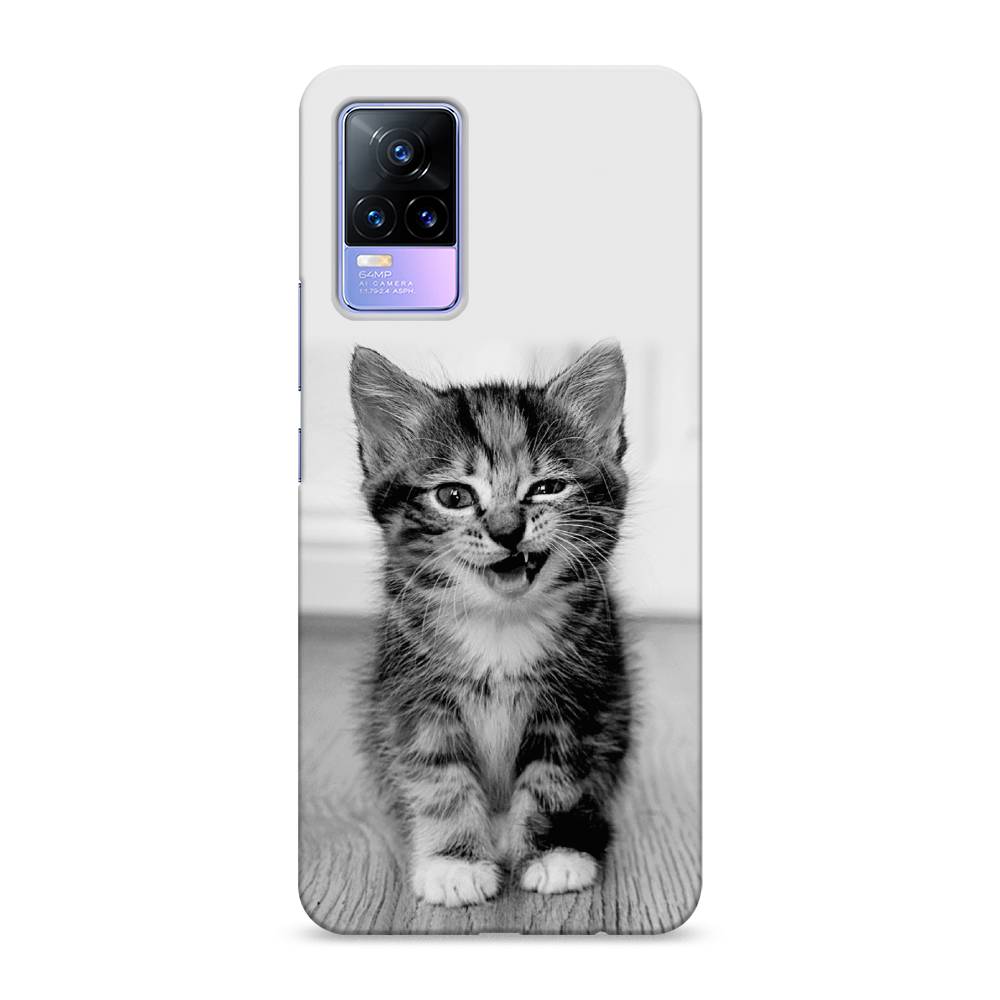 

Пластиковый чехол "Подмигивающий котенок" на Vivo V21e 4G, 264520-1