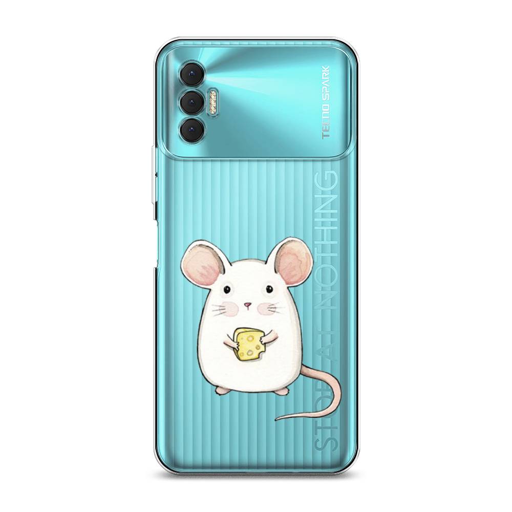 

Чехол Awog на Tecno Spark 8P "Мышка", Разноцветный, 301450-1