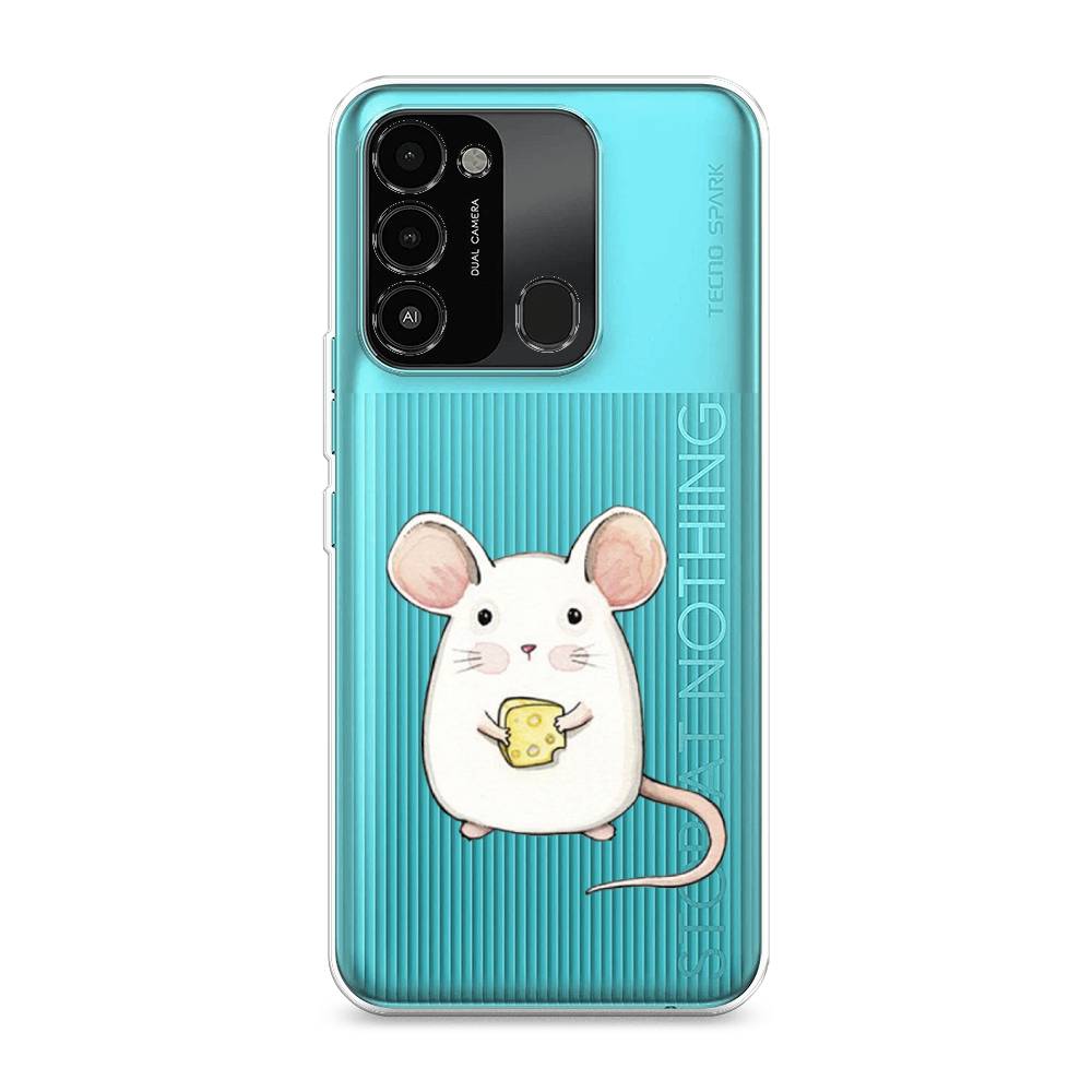 

Чехол Awog на Tecno Spark Go 2022/8С/9 "Мышка", Разноцветный, 301250-1