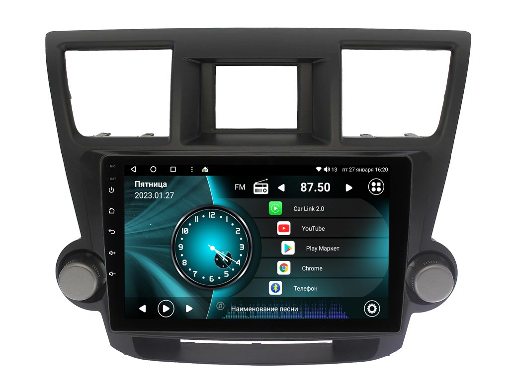 

Штатная магнитола Vaycar 10VO4 для TOYOTA Highlander 2008-2013, Vaycar 10VO4