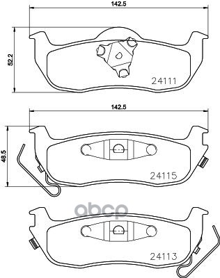 

Колодки Тормозные Дисковые, Задние, Infiniti/Nissan Qx56/ Qx56/ Armada Np2016