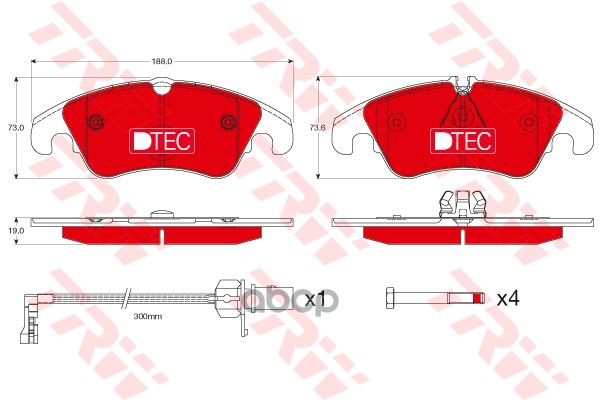 

Колодки Дисковые П. Audi A4 3.0Tdi Quattro/1.8-3.2Tfsi Quattro 08> Gdb1768Dte