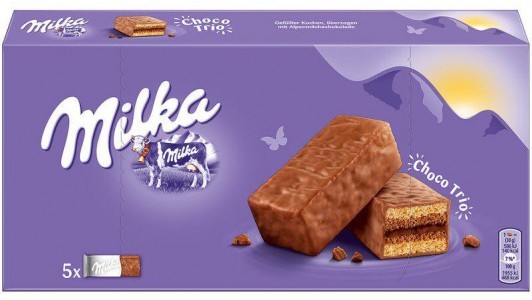фото Печенье milka choco trio 150 г