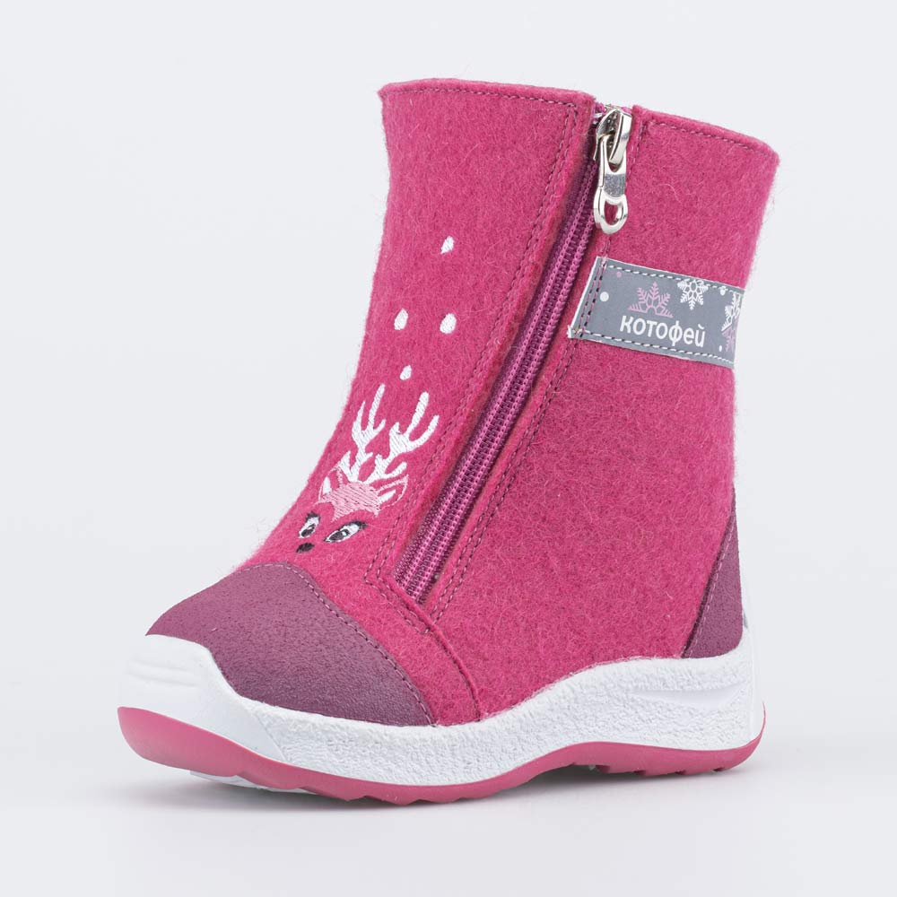 

Валенки Котофей 167055-46 розовый 23, 167055-46